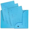 Chemises oxford hv ultimate kraft 240 g format a4 2 rabats coloris bleu vif paquet 25