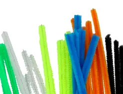 Chenilles liderpapel 30 cm de coloris mat assortis sachet de 30 unites