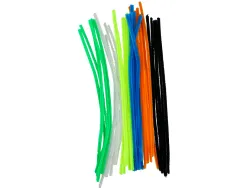 Chenilles liderpapel 30 cm de coloris mat assortis sachet de 30 unites