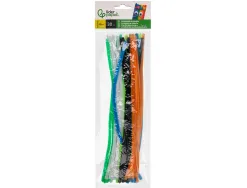 Chenilles liderpapel 30 cm de coloris mat assortis sachet de 30 unites