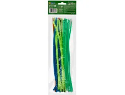 Chenilles liderpapel 30 cm de coloris mat assortis sachet de 30 unites