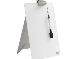 Chevalet bureau bloc notes en verre format a4 215x320x170mm