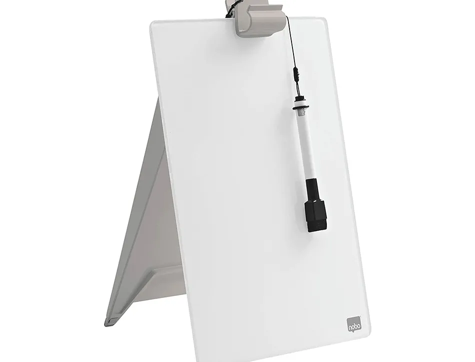 Chevalet bureau bloc notes en verre format a4 215x320x170mm