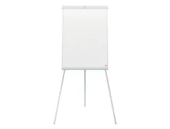 Chevalet conference nobo premium plus trepied surface magnetique acier laque tableau effacable 70x100cm