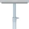 Chevalet conférence nobo barracuda mobile surface magnétique acier tableau effaçable 70x100cm 5 roulettes