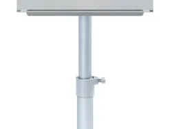 Chevalet conférence nobo barracuda mobile surface magnétique acier tableau effaçable 70x100cm 5 roulettes
