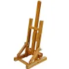 Chevalet de table liderpapel en bois de pin vernis 34x16x13 cm certifie fsc