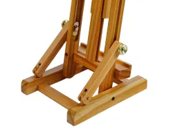 Chevalet de table liderpapel en bois de pin vernis 34x16x13 cm certifie fsc