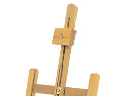 Chevalet de table liderpapel en bois de pin vernis 80x27,50x30 cm certifie fsc