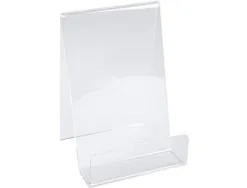 Chevalet exacompta support d'objet acrylique taille m coloris cristal