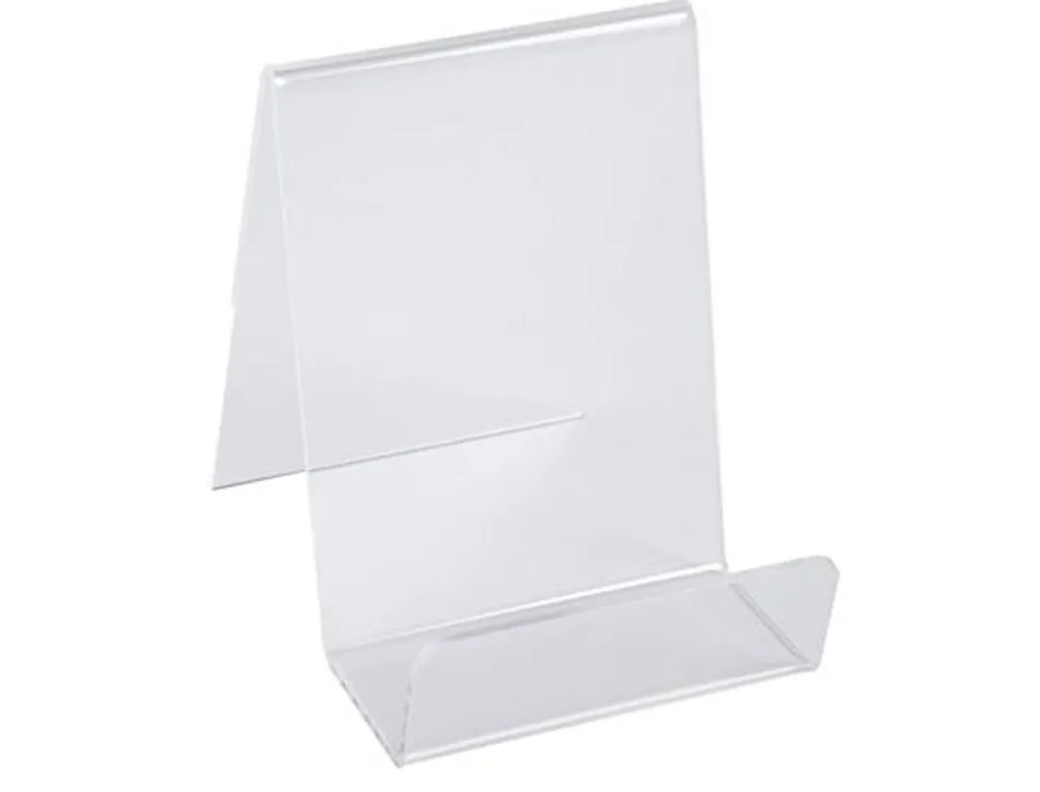 Chevalet exacompta support d'objet acrylique taille l coloris cristal