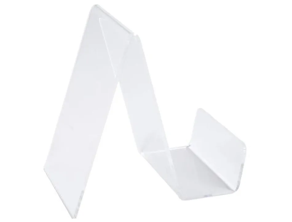 Chevalet exacompta support d'objet acrylique taille l coloris cristal