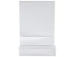 Chevalet exacompta support d'objet acrylique taille l coloris cristal