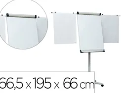 Chevalet mobile vanerum laqué à potences