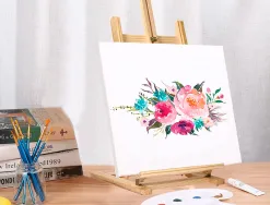 Chevalet peinture liderpapel de table bois fsc 80x27,5x30 cm
