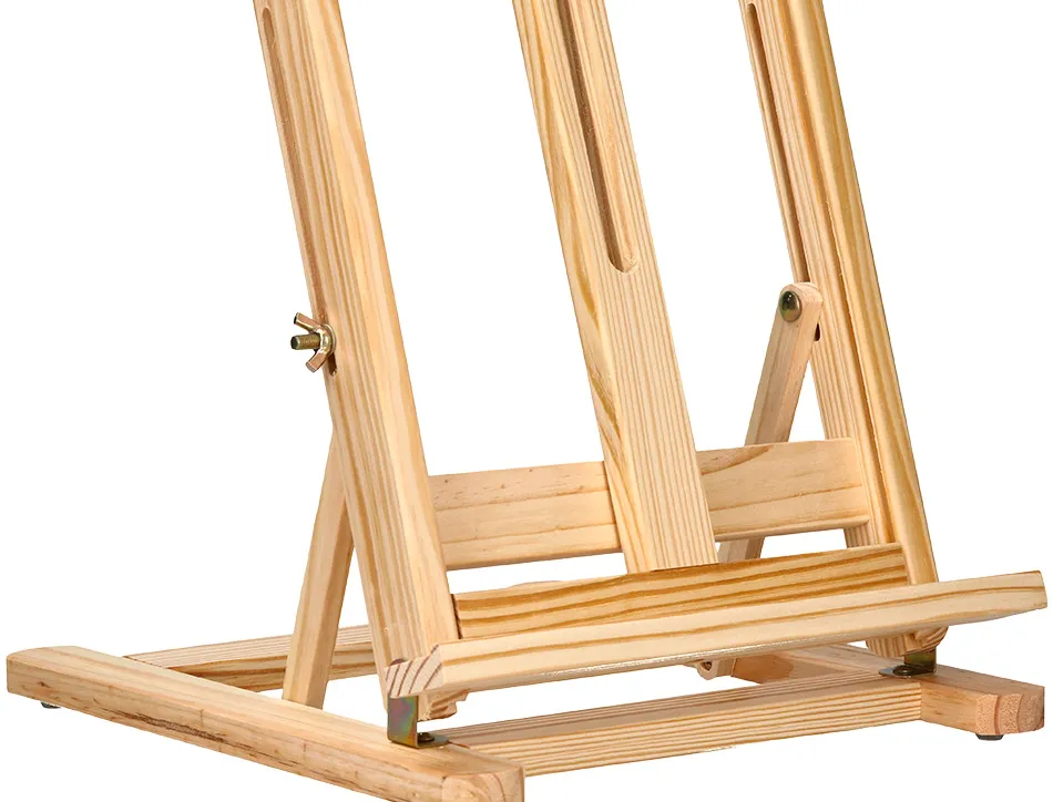 Chevalet peinture liderpapel de table bois fsc 80x27,5x30 cm