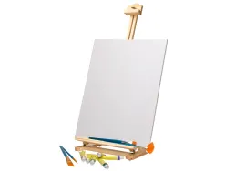 Chevalet peinture liderpapel de table bois fsc 80x27,5x30 cm