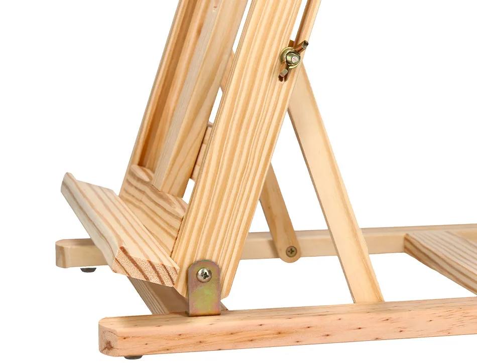 Chevalet peinture liderpapel de table bois fsc 80x27,5x30 cm