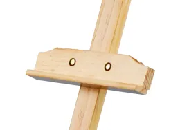 Chevalet sur pied liderpapel en bois de pin vernis 58,5x175x75 cm certifie fsc