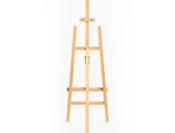 Chevalet sur pied liderpapel en bois de pin vernis 60x150x60 cm certifie fsc