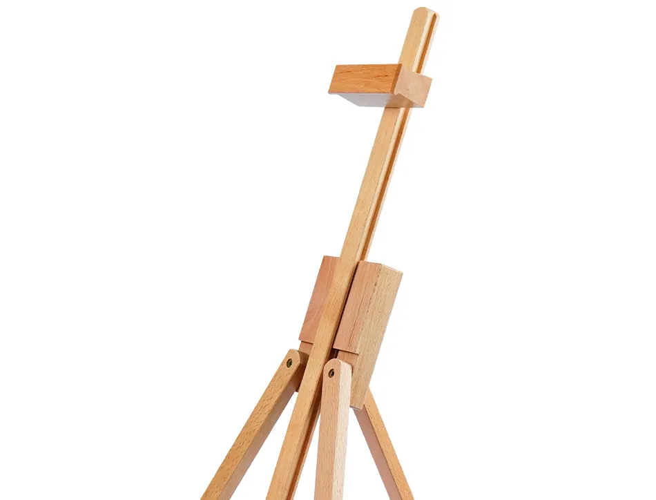 Chevalet sur table liderpapel en bois de hetre vernis 47x38x31 cm certifie fsc