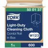 Chiffon tork w1/w2/w3 nettoyage leger blanc rouleau 600 unites