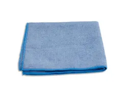 Chiffons microfibre tout usage coloris bleu format 40 x 40 cm paquet 10