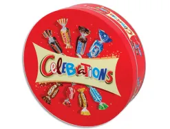 Chocolat celebrations mini bte metal 435g
