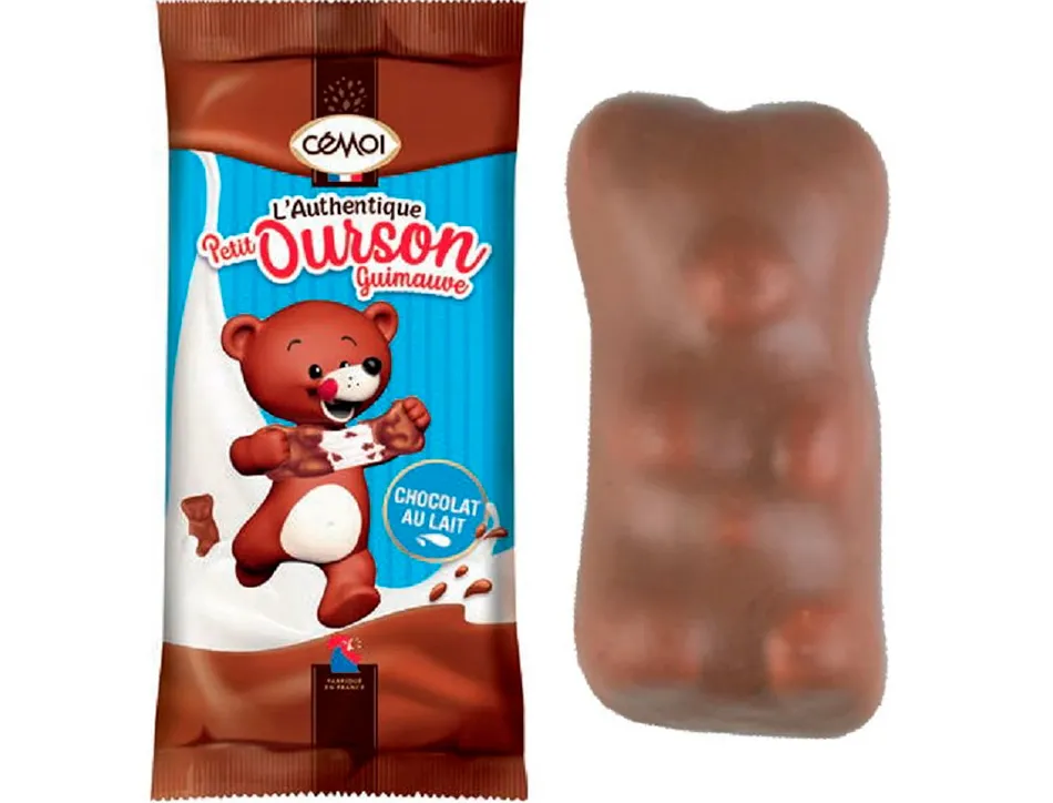 Chocolat guimauve or ourson pr 80