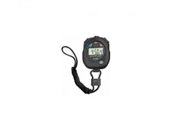 Chronometre wonday digital etanche 1/100eme seconde horloge-calendrier-alarme coloris noir