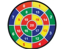 Cibles et balles eduplay set 3 cibles avec balles velcro coordination îil main lot de 3 cibles 9 balles
