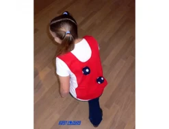 Cibles et balles first loisirs jeu de la poule et du renard 12 chasubles accrocheuses 12 balles