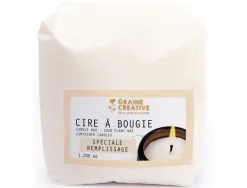 Cire vegetale a bougies graine creative 1kg