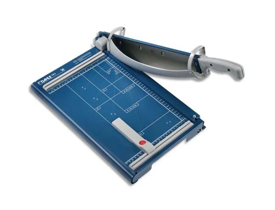 Cisaille dahle 561 format a4 capacité coupe 35f métallique lame acier solingen longueur 360mm automatique