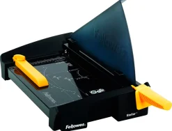 Cisaille fellowes stellar a4 capacité coupe 20f presse manuelle protection safecut coupe rabattable 127x374x603mm