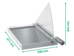 Cisaille leitz precision office a4+ jusqu'a 15 feuilles