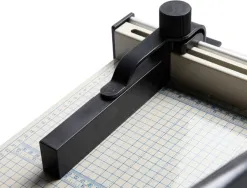 Cisaille q-connect kf14297 manuelle professionnelle longueur coupe 430mm capacite 400 feuilles
