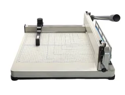 Cisaille q-connect kf14297 manuelle professionnelle longueur coupe 430mm capacite 400 feuilles