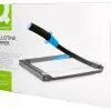 Cisaille q-connect métal format a4 capacité coupe 10f pression manuelle 60x300x350mm