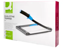 Cisaille q-connect métal format a4 capacité coupe 10f pression manuelle 60x300x350mm