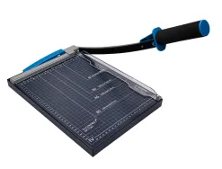 Cisaille q-connect métal format a4 capacité coupe 10f pression manuelle 60x300x350mm