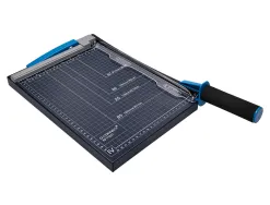 Cisaille q-connect métal format a4 capacité coupe 10f pression manuelle 60x300x350mm
