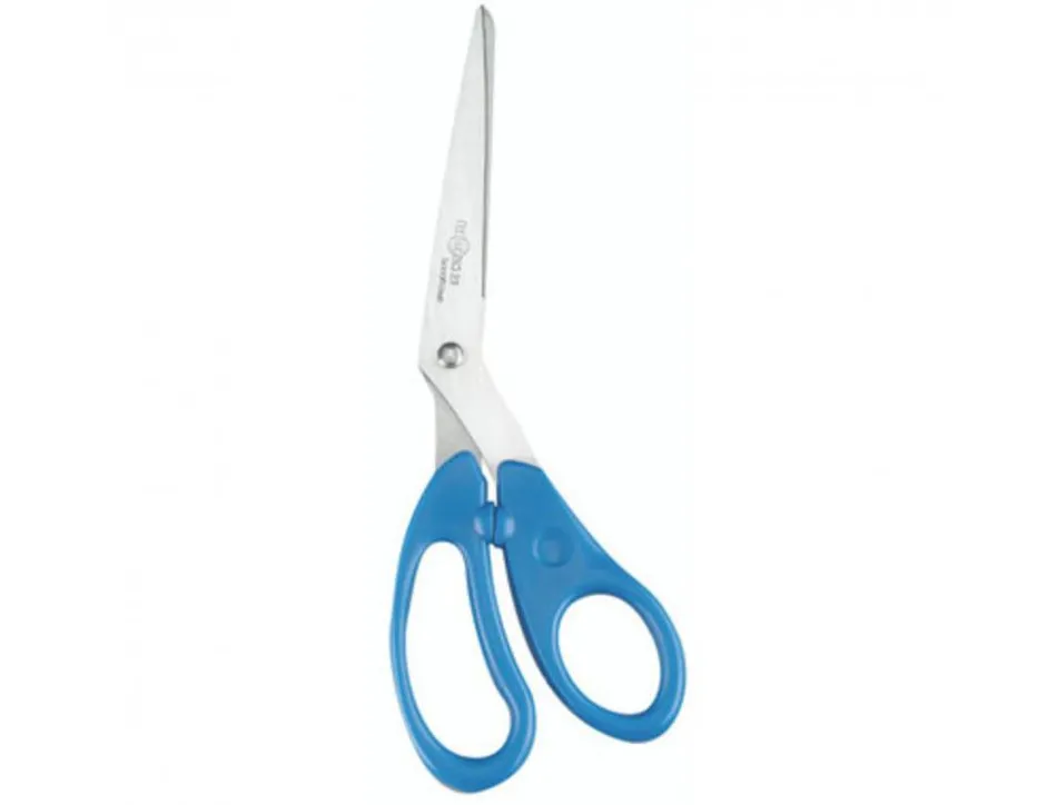 Ciseau bureau faibo droitier anneaux decentres bouts pointus 21cm