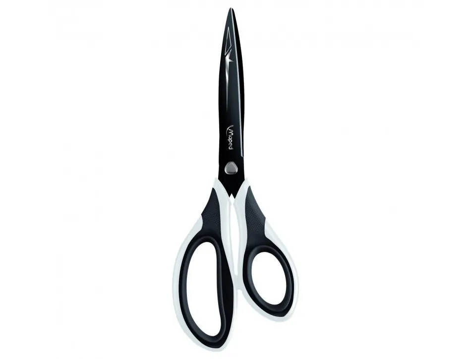 Ciseau bureau maped technologie diamond confort double soft anneaux asymetriques bouts pointus