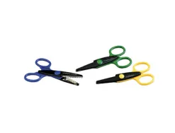 Ciseau cranteur faibo 7 coupes differentes 13cm lot de 7 unites