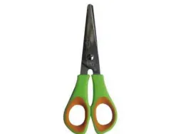 Ciseau scolaire faibo bi matiere bouts ronds lame inox traite 14cm