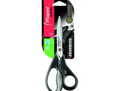 Ciseaux bureau advanced green maped lames acier 17 cm