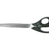 Ciseaux bureau q-connect économique droitier lames inox 250mm branches gainées abs bouts pointus coloris noir