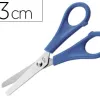 Ciseaux écolier économique bouts ronds lames graduées inox droitiers 13cm
