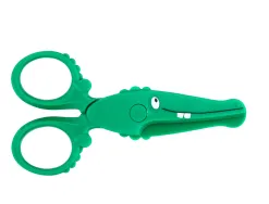 Ciseaux liderpapel 2-5ans lames plastiques bouts ronds ne coupent ni cheveux ni vetements longueur 12cm